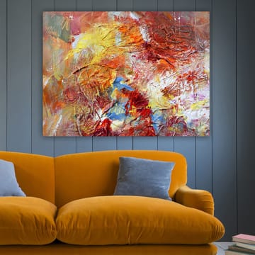 Dekorativ Canvasbilde 70x100 cm - Flerfarget - Interiør - Maleri & posters - Lerretsbilder