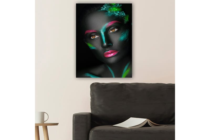 Dekorativ Canvasbilde 70x100 cm - Flerfarget - Interiør - Maleri & posters - Lerretsbilder