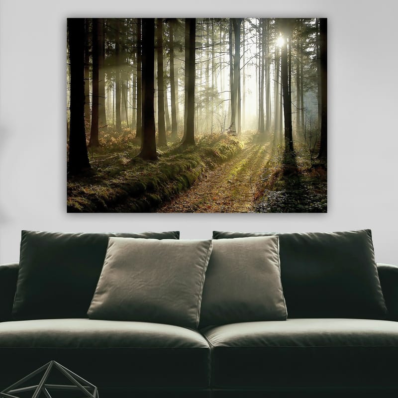 Dekorativ Canvasbilde 70x100 cm - Flerfarget - Interiør - Maleri & posters - Lerretsbilder