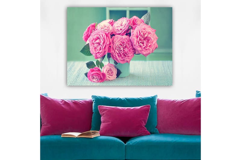 Dekorativ Canvasbilde 70x100 cm - Flerfarget - Interiør - Maleri & posters - Lerretsbilder