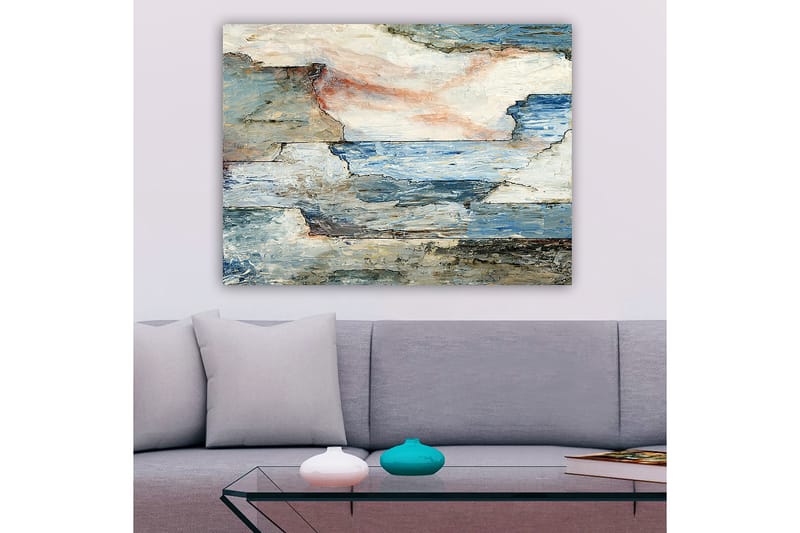Dekorativ Canvasbilde 70x100 cm - Flerfarget - Interiør - Maleri & posters - Lerretsbilder