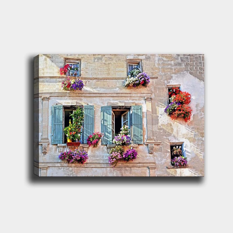 Dekorativ Canvasbilde 70x100 cm - Flerfarget - Interiør - Maleri & posters - Lerretsbilder
