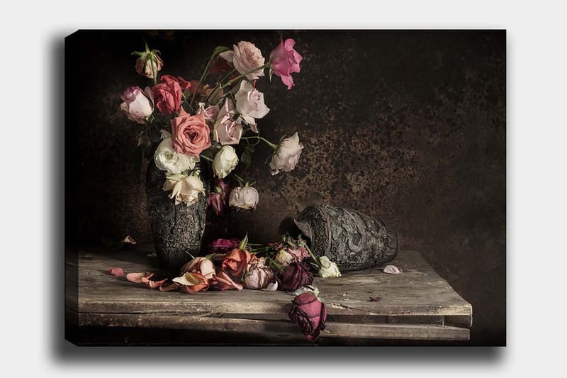 Dekorativ Canvasbilde 70x100 cm - Flerfarget - Interiør - Maleri & posters - Lerretsbilder