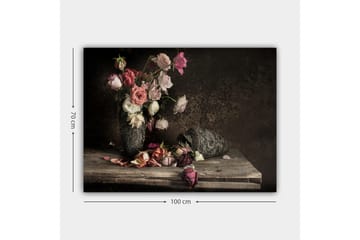 Dekorativ Canvasbilde 70x100 cm - Flerfarget - Interiør - Maleri & posters - Lerretsbilder