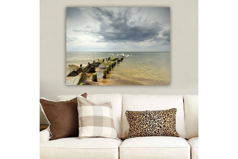 Dekorativ Canvasbilde 70x100 cm - Flerfarget - Interiør - Maleri & posters - Lerretsbilder