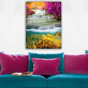 Dekorativ Canvasbilde 70x100 cm - Flerfarget - Interiør - Maleri & posters - Lerretsbilder