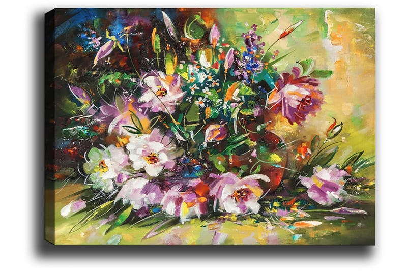 Dekorativ Canvasbilde 70x100 cm - Flerfarget - Interiør - Maleri & posters - Lerretsbilder