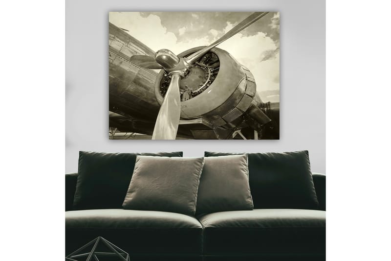 Dekorativ Canvasbilde 70x100 cm - Flerfarget - Interiør - Maleri & posters - Lerretsbilder