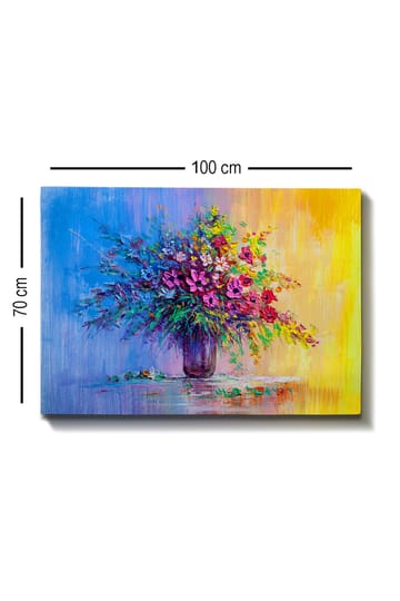 Dekorativ Canvasbilde 70x100 cm - Flerfarget - Interiør - Maleri & posters - Lerretsbilder