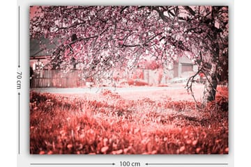 Dekorativ Canvasbilde 70x100 cm - Flerfarget - Interiør - Maleri & posters - Lerretsbilder