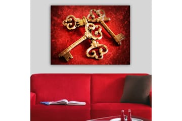 Dekorativ Canvasbilde 70x100 cm - Flerfarget - Interiør - Maleri & posters - Lerretsbilder