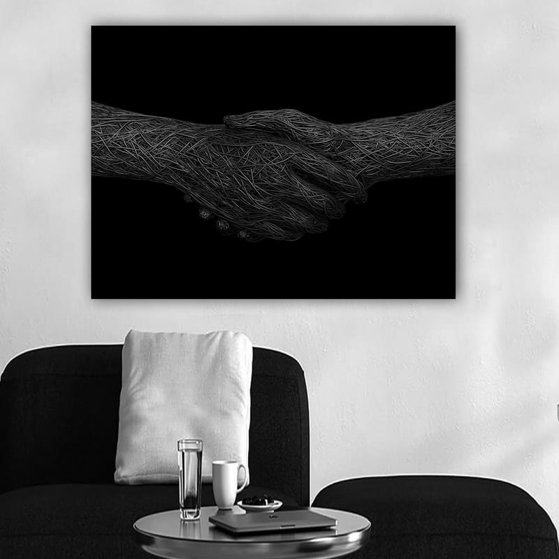 Dekorativ Canvasbilde 70x100 cm - Flerfarget - Interiør - Maleri & posters - Lerretsbilder