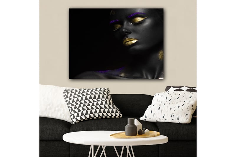 Dekorativ Canvasbilde 70x100 cm - Flerfarget - Interiør - Maleri & posters - Lerretsbilder