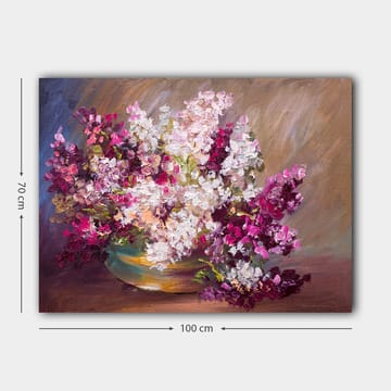 Dekorativ Canvasbilde 70x100 cm - Flerfarget - Interiør - Maleri & posters - Lerretsbilder