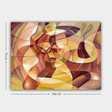Dekorativ Canvasbilde 70x100 cm - Flerfarget - Interiør - Maleri & posters - Lerretsbilder
