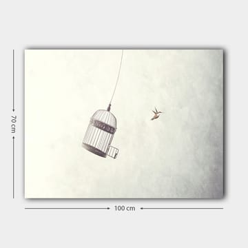 Dekorativ Canvasbilde 70x100 cm - Flerfarget - Interiør - Maleri & posters - Lerretsbilder