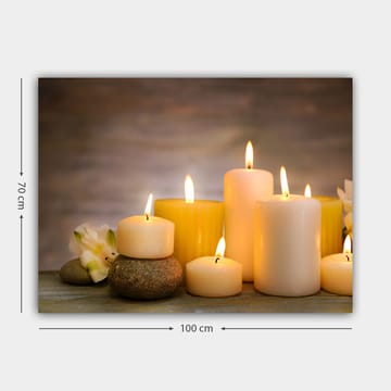 Dekorativ Canvasbilde 70x100 cm - Flerfarget - Interiør - Maleri & posters - Lerretsbilder