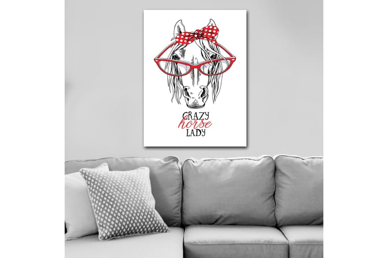 Dekorativ Canvasbilde 70x100 cm - Flerfarget - Interiør - Maleri & posters - Lerretsbilder