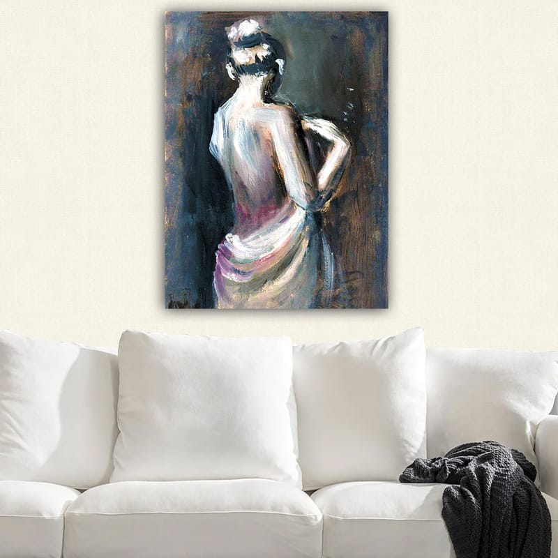 Dekorativ Canvasbilde 70x100 cm - Flerfarget - Interiør - Maleri & posters - Lerretsbilder