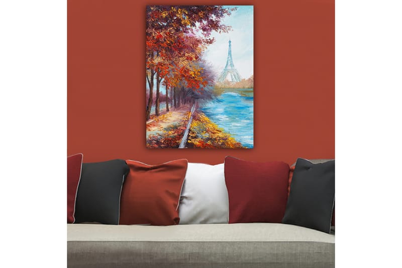 Dekorativ Canvasbilde 70x100 cm - Flerfarget - Interiør - Maleri & posters - Lerretsbilder