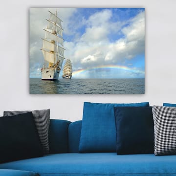 Dekorativ Canvasbilde 70x100 cm - Flerfarget - Interiør - Maleri & posters - Lerretsbilder