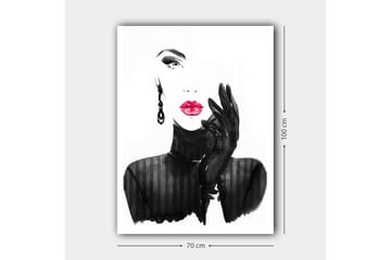 Dekorativ Canvasbilde 70x100 cm - Flerfarget - Interiør - Maleri & posters - Lerretsbilder