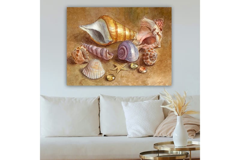 Dekorativ Canvasbilde 70x100 cm - Flerfarget - Interiør - Maleri & posters - Lerretsbilder
