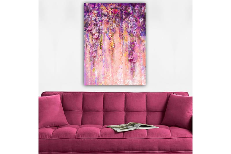 Dekorativ Canvasbilde 70x100 cm - Flerfarget - Interiør - Maleri & posters - Lerretsbilder