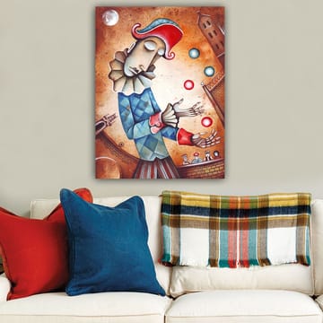 Dekorativ Canvasbilde 70x100 cm - Flerfarget - Interiør - Maleri & posters - Lerretsbilder