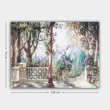 Dekorativ Canvasbilde 70x100 cm - Flerfarget - Interiør - Maleri & posters - Lerretsbilder