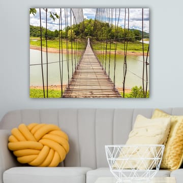Dekorativ Canvasbilde 70x100 cm - Flerfarget - Interiør - Maleri & posters - Lerretsbilder