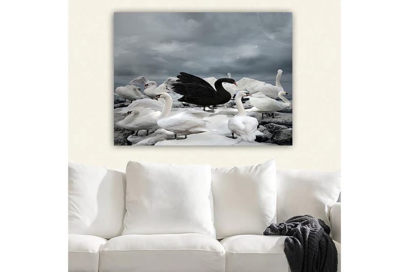 Dekorativ Canvasbilde 70x100 cm - Flerfarget - Interiør - Maleri & posters - Lerretsbilder