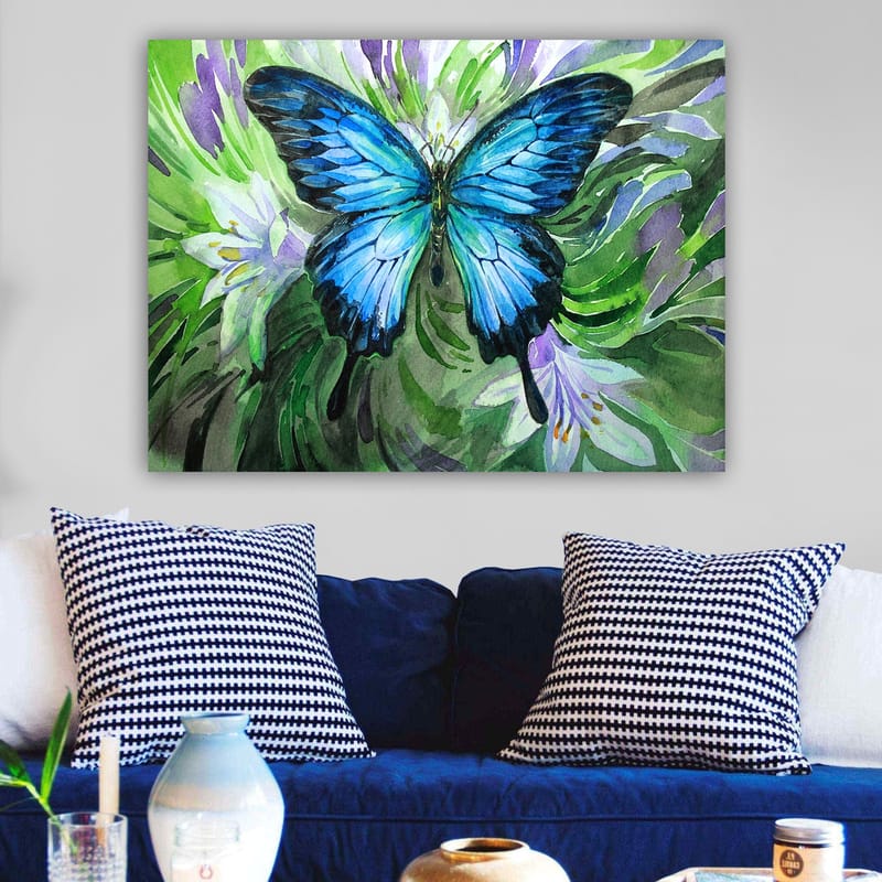 Dekorativ Canvasbilde 70x100 cm - Flerfarget - Interiør - Maleri & posters - Lerretsbilder