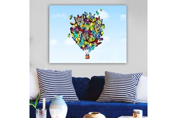Dekorativ Canvasbilde 70x100 cm - Flerfarget - Interiør - Maleri & posters - Lerretsbilder