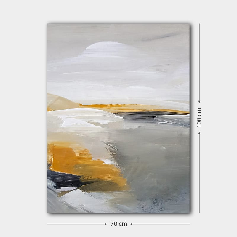 Dekorativ Canvasbilde 70x100 cm - Flerfarget - Interiør - Maleri & posters - Lerretsbilder