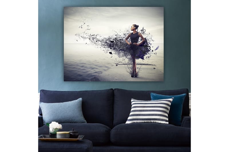 Dekorativ Canvasbilde 70x100 cm - Flerfarget - Interiør - Maleri & posters - Lerretsbilder