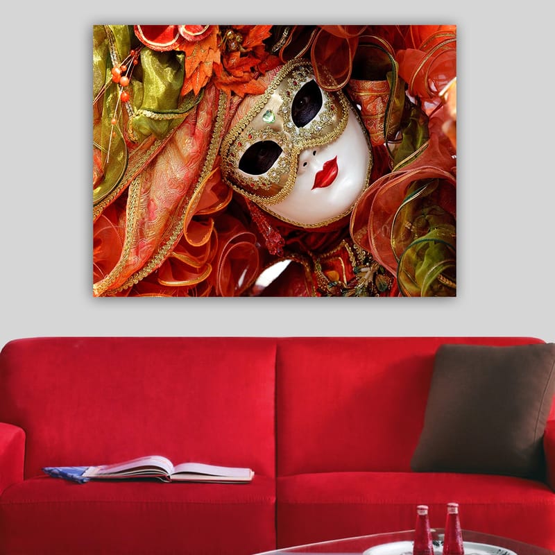 Dekorativ Canvasbilde 70x100 cm - Flerfarget - Interiør - Maleri & posters - Lerretsbilder