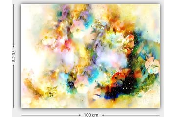 Dekorativ Canvasbilde 70x100 cm - Flerfarget - Interiør - Maleri & posters - Lerretsbilder
