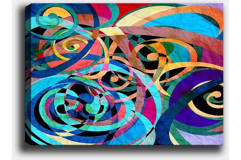 Dekorativ Canvasbilde 70x100 cm - Flerfarget - Interiør - Maleri & posters - Lerretsbilder