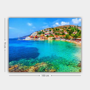 Dekorativ Canvasbilde 70x100 cm - Flerfarget - Interiør - Maleri & posters - Lerretsbilder