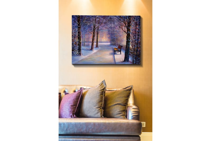 Dekorativ Canvasbilde 70x100 cm - Flerfarget - Interiør - Maleri & posters - Lerretsbilder