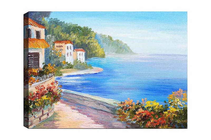 Dekorativ Canvasbilde 70x100 cm - Flerfarget - Interiør - Maleri & posters - Lerretsbilder