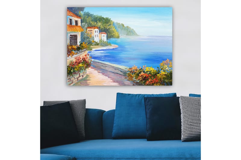 Dekorativ Canvasbilde 70x100 cm - Flerfarget - Interiør - Maleri & posters - Lerretsbilder