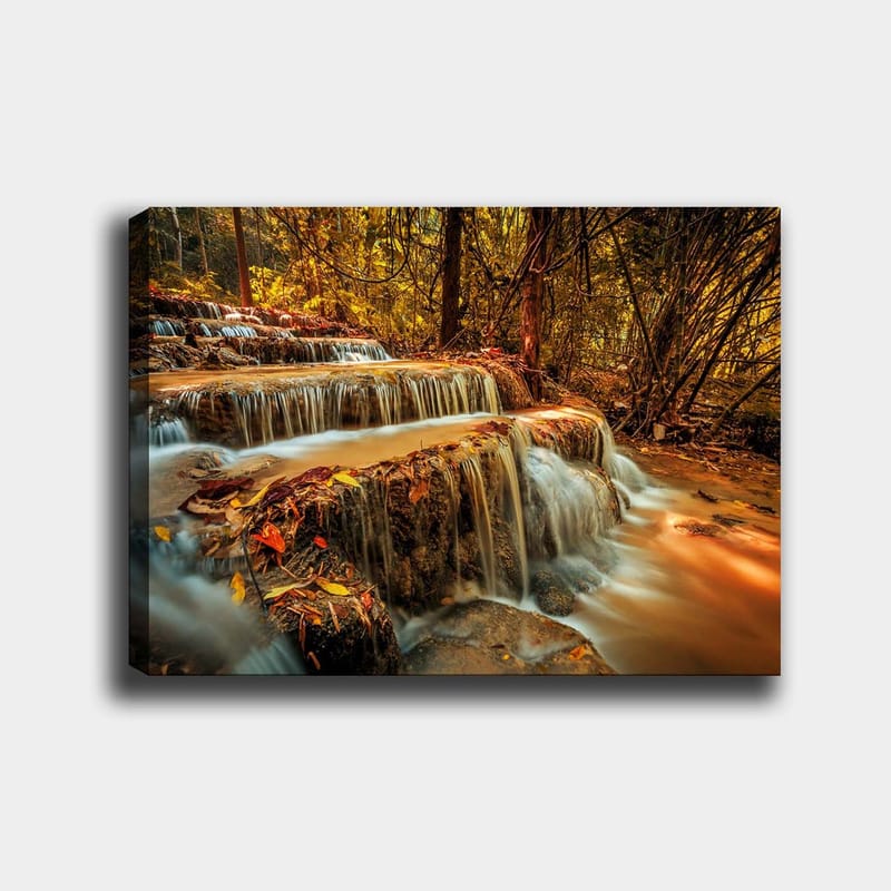 Dekorativ Canvasbilde 70x100 cm - Flerfarget - Interiør - Maleri & posters - Lerretsbilder