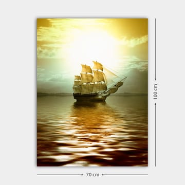 Dekorativ Canvasbilde 70x100 cm - Flerfarget - Interiør - Maleri & posters - Lerretsbilder
