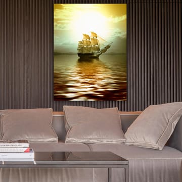 Dekorativ Canvasbilde 70x100 cm - Flerfarget - Interiør - Maleri & posters - Lerretsbilder