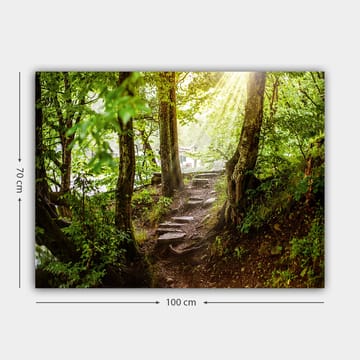 Dekorativ Canvasbilde 70x100 cm - Flerfarget - Interiør - Maleri & posters - Lerretsbilder