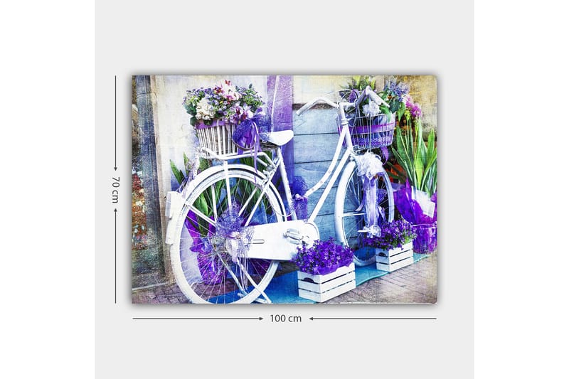 Dekorativ Canvasbilde 70x100 cm - Flerfarget - Interiør - Maleri & posters - Lerretsbilder