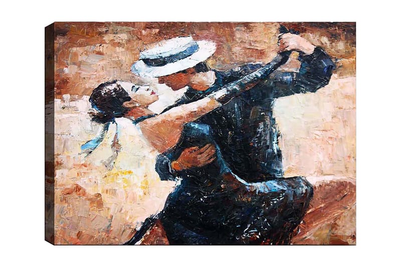 Dekorativ Canvasbilde 70x100 cm - Flerfarget - Interiør - Maleri & posters - Lerretsbilder
