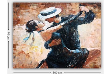 Dekorativ Canvasbilde 70x100 cm - Flerfarget - Interiør - Maleri & posters - Lerretsbilder